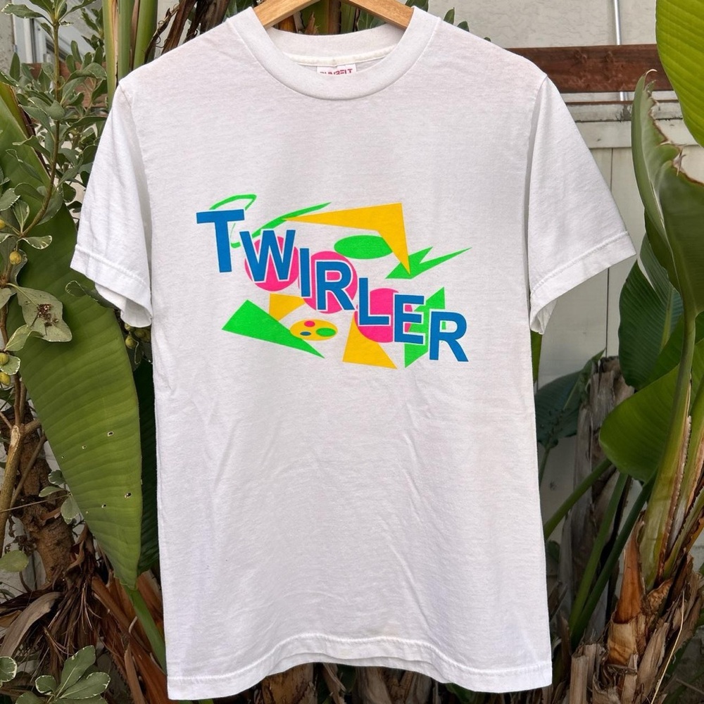 Vintage 1990s Sunbelt Twirler Graphic T-Shirt USA Made Small